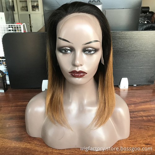 1B/99j Lace Front Wig Brazilian Straight Hair,30 Inch Wigs,Burgundy Lace Front Wig PrePlucked With Baby Hair Bleached Knots